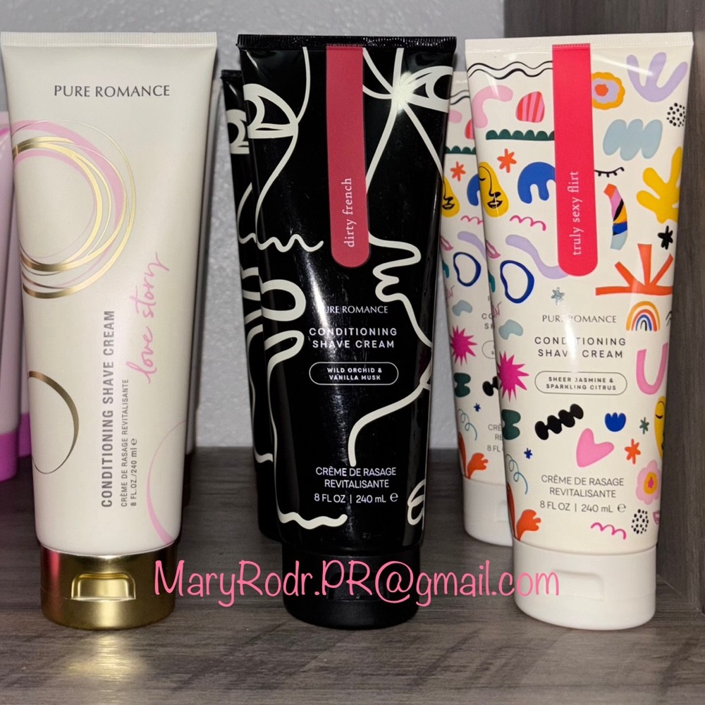Choochy Conditioning Shave Cream Bundle - Flirt + Dirty French + Love Story 🪒🫧